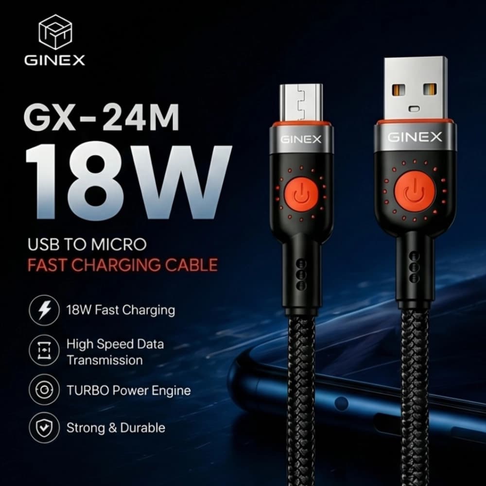 GX-24M 18W USB - Micro USB Cable